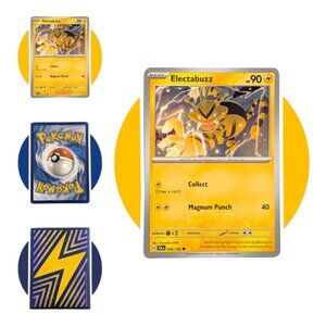 Stellar Crown Pokemon Card (M35): Electabuzz 046/142